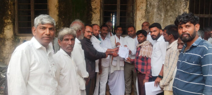 Distribution of new ration cards..