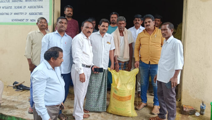 Fertilizers available to farmers..