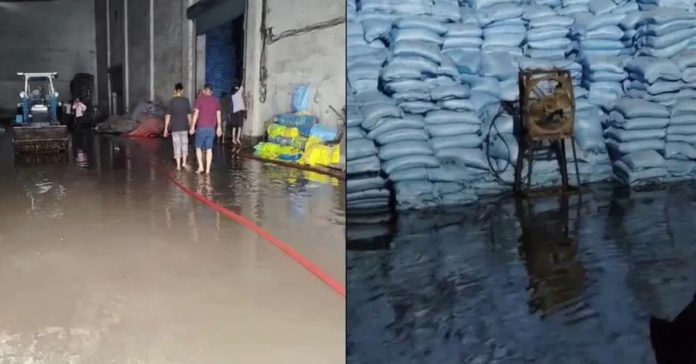 Heavy rain causes Rs. 50 crore loss to sugar factory
