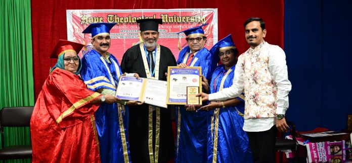 Honorary recognition for educational services..