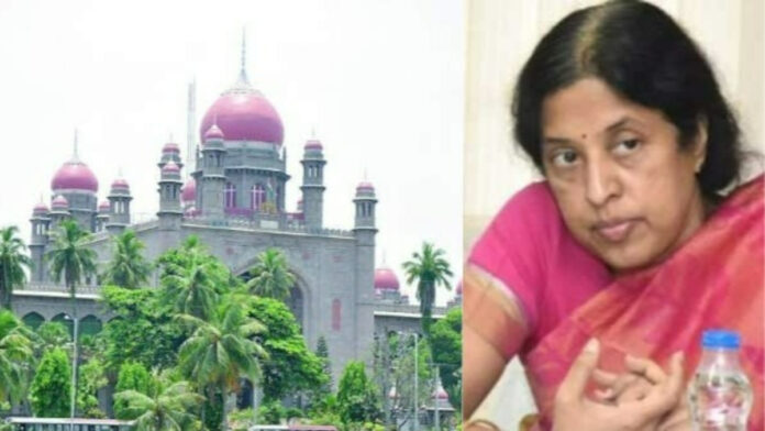 IAS Srilakshmi faces a challenge in the Telangana High Court