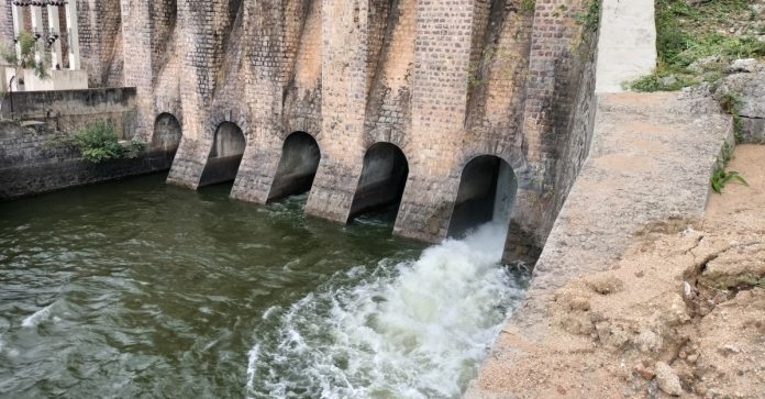 Irrigation water released from Nizamsagar