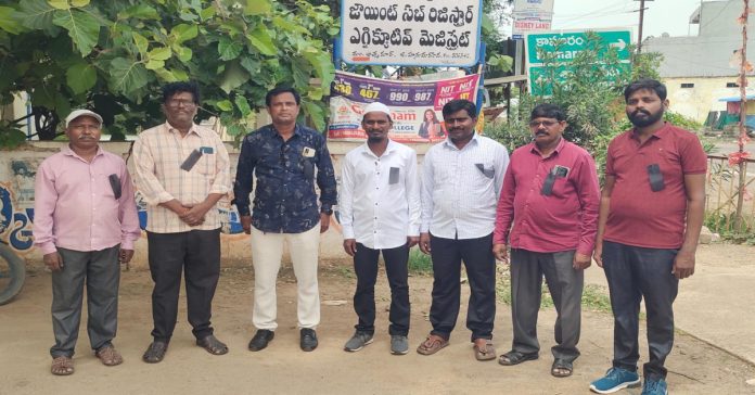 Journalists solidarity with the trade union strike