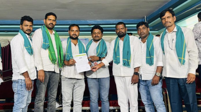 Kaligota Prashanth is the new president of Munnur Kapu District.