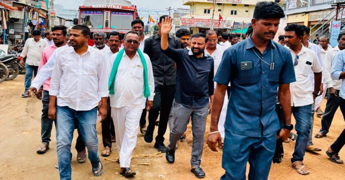 MLA inspects development works..