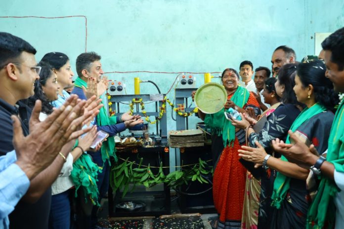 Minister Seethakka inaugurates barrier plate manufacturing unit