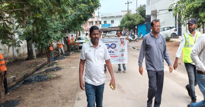 Municipal Commissioner inspects Telangana Rising Action Plan