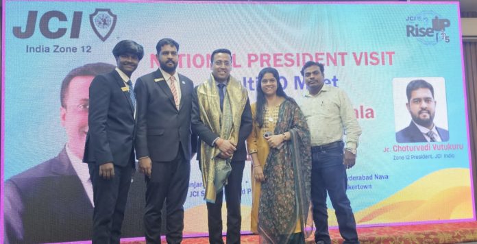 National Presidents appreciation to Indore JCI