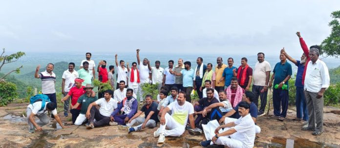 Nature trip under the auspices of the Walkers Association...