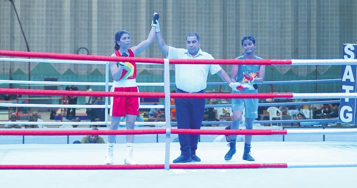 Nikhat and Lovlina in the finals