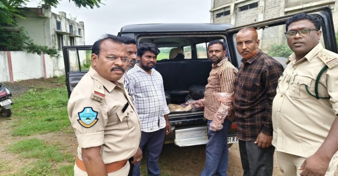 Police save deer