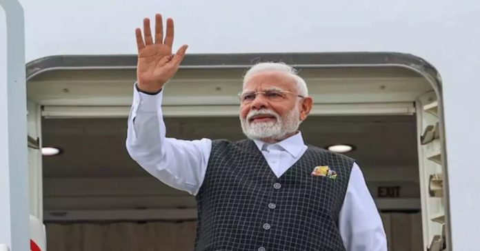 Prime Minister Modis foreign tour from 23 to 26