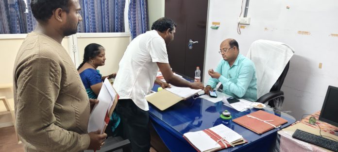 RDO inspected the Tahsildars office