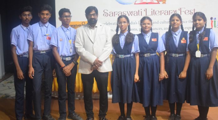 Saraswati Literary Festival - Talent of Little Scholars Students in 2024