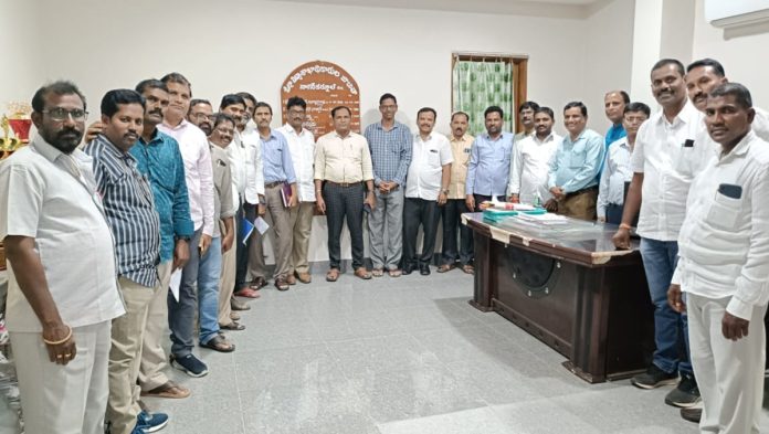 Satyanarayana Reddy unanimously elected as the chairman of NGKL District Teacher JAC