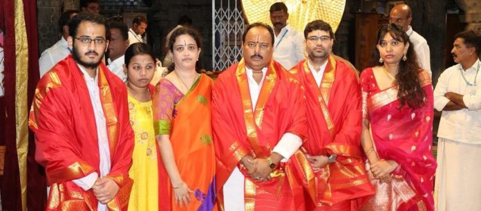 Special pujas for Chinthala in Tirumala