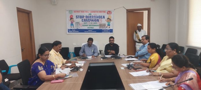 The district should be made diarrhea-free: Additional Collector Bhaskara Rao