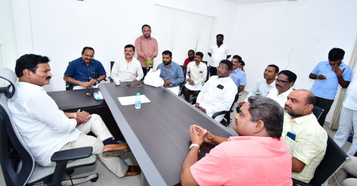 Trasma District Committee meets MLA