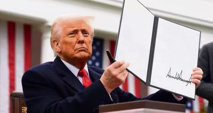 25 percent tariff on Japan and South Korea