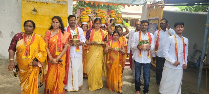 Village festival celebrations begin in Nizamabad