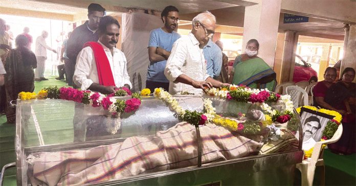 Lawyer Sundarayya passes away