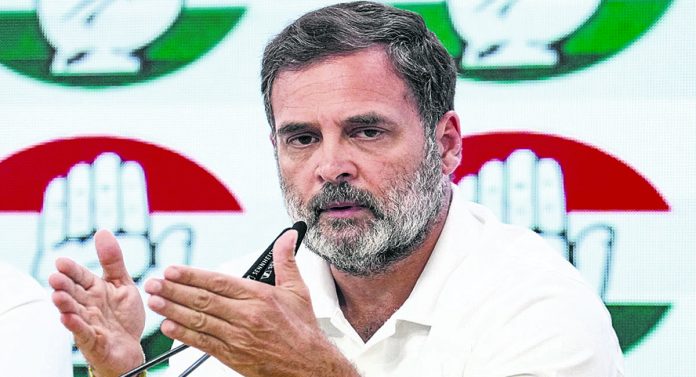 Center harassment of Bawa Robert Vadra in ten years: Rahul