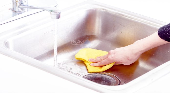 Are you using a steel sink?