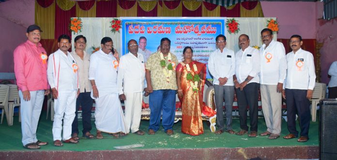 A grand retirement, a felicitation ceremony...