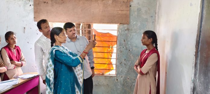 Biometric attendance begins for Inter students..