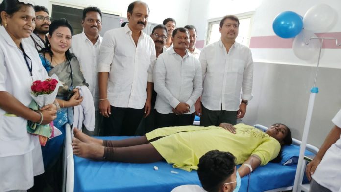 Blood donation is the greatest of all donations: MLA Jare
