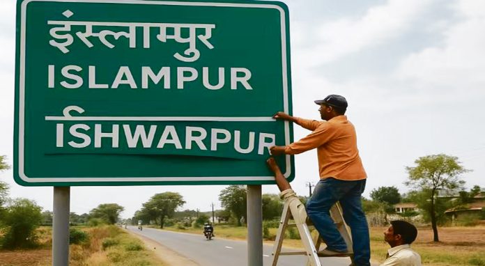 Islampur is no longer Ishwarpur