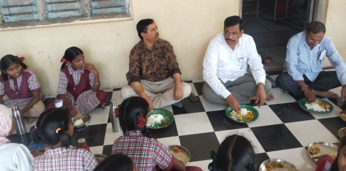 DEO visits government girls school