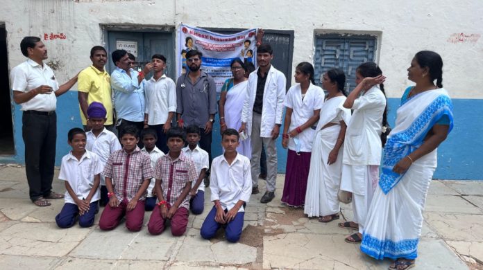 Distribution of Albendazole tablets in Pitlam is 82 percent complete