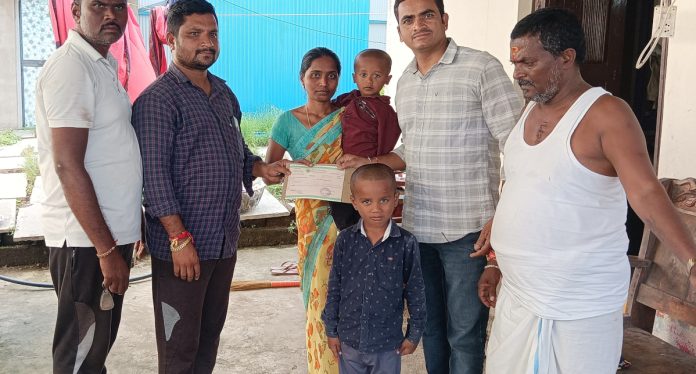 Financial assistance to a friends family..