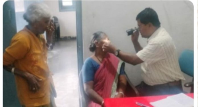 Free eye medical camp