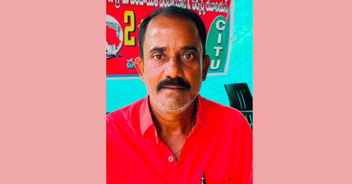 Goodelli Uppaiah appointed as CITU district president
