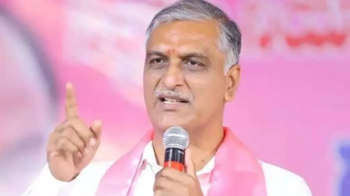 Government is conspiring over Kaleshwaram project: Harish Rao