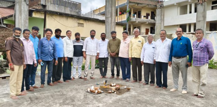 Groundbreaking ceremony for Vinayaka Mandapam