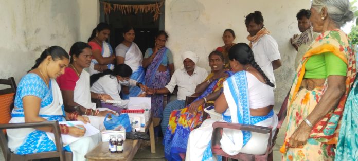 Health camp in Ayyavaripalli