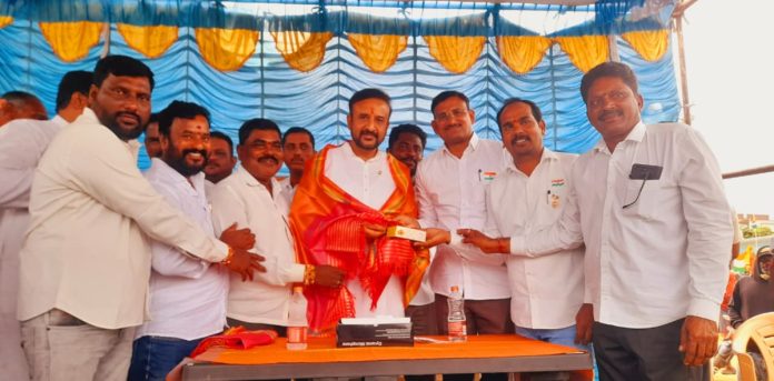 Honor to the local MLA..