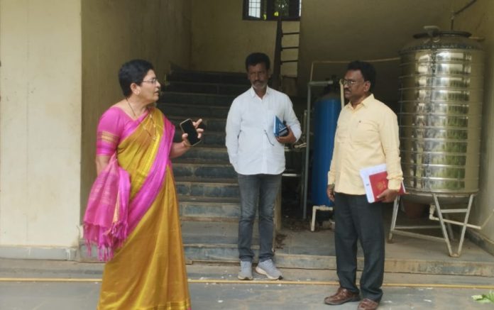 Inspection of strong rooms for local body elections