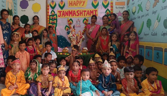 Krishnashtami celebrations in Future Line