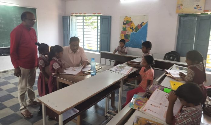 MEO inspected the school