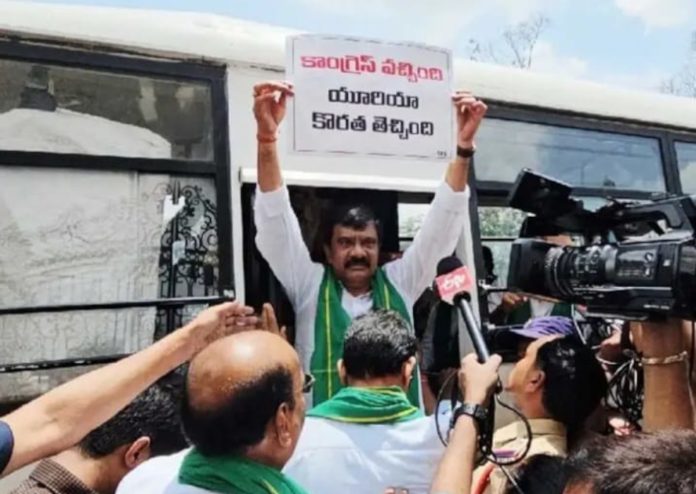 MLA Prashanth Reddy arrested
