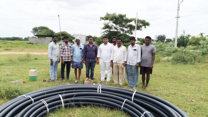 MLA grants funds for drinking water facility