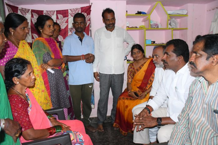 MLA visits Singotam Naidus family