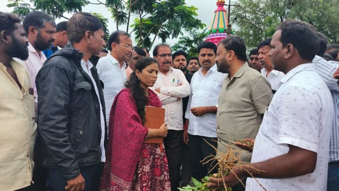MLAs garden tour in Nagalgaon