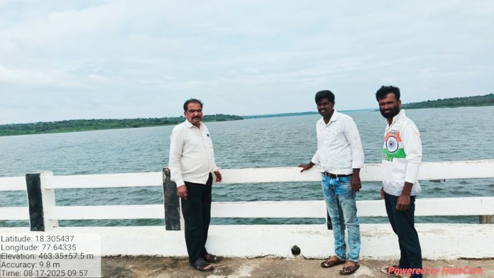 MPDO inspects the status of the Kaulas Nala project