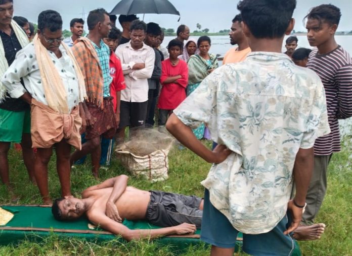 Man dies while fishing