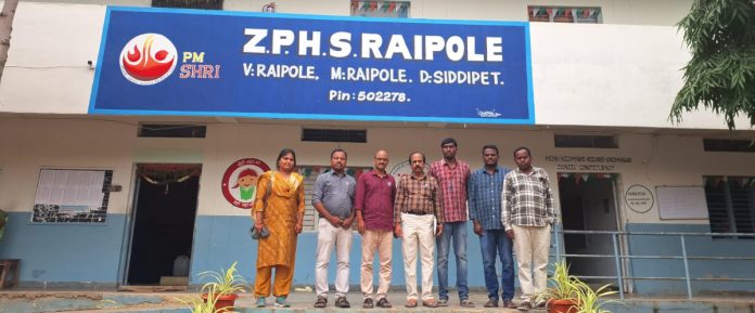 Mandal Education Officer Satyanarayana Reddy..